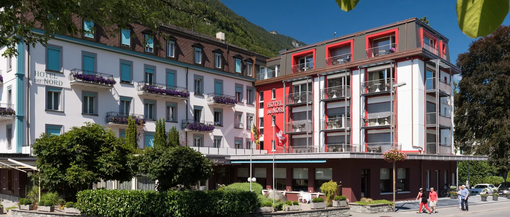 Hotel Du Nord - komfortables Vierstern-Hotel im Zentrum von Interlaken,Schweiz